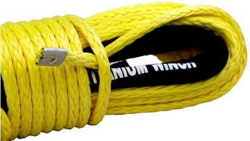 СИНТЕТИЧЕСКИЙ ВЕРЕВОК СИНТЕТИЧЕСКИЙ КРЮК 10мм 28М ЛЕБЕДКИ