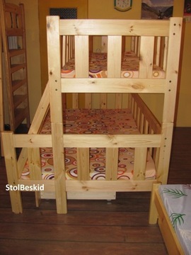 КРОВАТИ, 3-МЯРУСНАЯ ЯРУСНАЯ КРОВАТЬ, MOCARZ