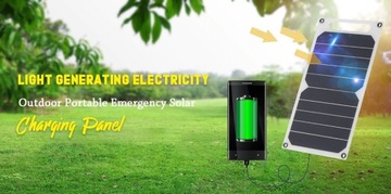 Солнечное зарядное устройство для телефона, смартфона, фотоэлектрической панели, USB