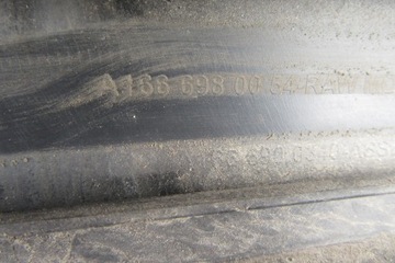 НАКЛАДКА ПОРОГА ЛЕВАЯ MERCEDES ML W166