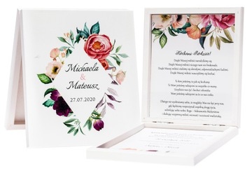 Приглашения на свадьбу для родителей Печать + лак R18