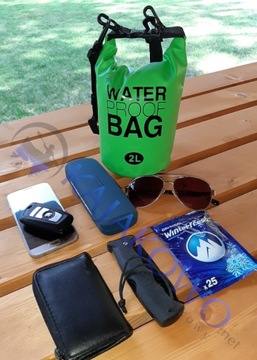 Водонепроницаемая сумка для каяка и рафтинга 2л. Чехол MAT. 500Д!