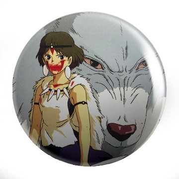 Przypinki Anime Księżniczka Mononoke Princess
