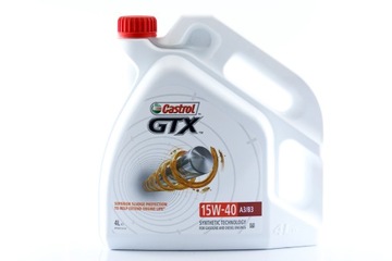 CASTROL GTX HIGH MILEAGE 15W40 4L OLEJ SILNIKOWY
