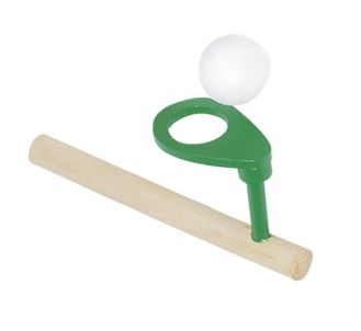 Деревянная духовая трубка LOGOPEDICA BLOWER 2xBALL