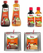 POLIBOY WOOD ЛАК СВЕТЛЫЙ И ТЕМНЫЙ 2X100мл