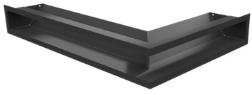 РЕШЕТКА правого камина LUFT 60x40x9 SF черная 3 шт.