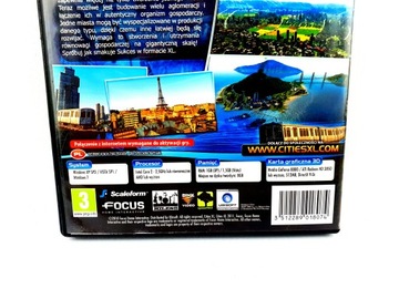 КОРОБКА CITIES XL PREMIERE БЕЗ ИГРЫ PL