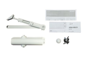 САМОЗАКРЫВАЮЩИЙСЯ ДВЕРНОЙ ДОВОДЧИК ASSA ABLOY DC120 БЕЛЫЙ