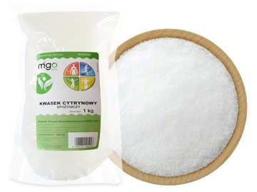 KWAS CYTRYNOWY, KWASEK SPOŻYWCZY Cytrynowy 1kg