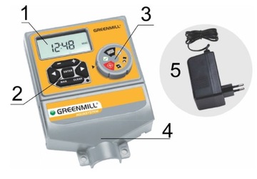 GB6968C КОНТРОЛЛЕР 8-СЕКЦИОННЫЙ ПРОГРАММНИК ПОРОШЕНИЯ