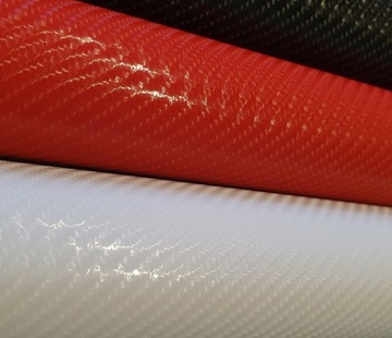 4D Автомобильная фольга Carbon 4D 152x60 Черный 3D