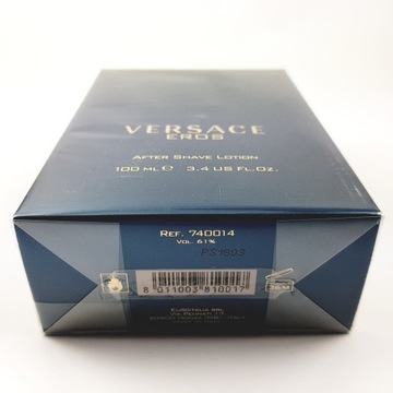 VERSACE Eros лосьон после бритья 100 мл ОРИГИНАЛ