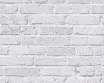 TAPETA SZARA CEGŁA MUR 3D
