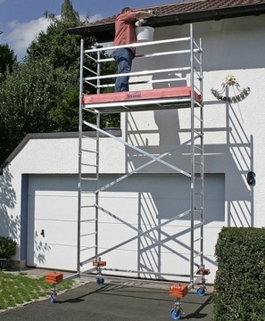 Алюминиевые передвижные леса Krause Protec 5,30 м