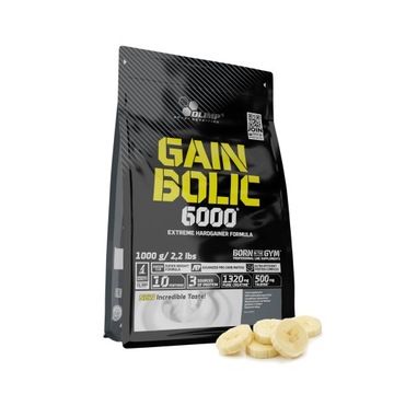 OLIMP GAIN BOLIC 6000 1000g BIAŁKO WPC WĘGLOWODANY WHEY KONCENTRAT