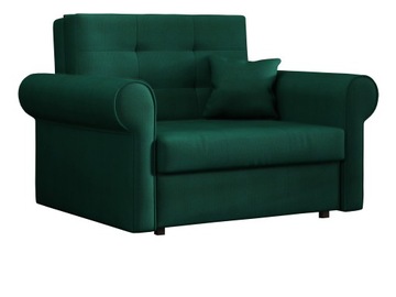 KANAPA jednoosobowa VIVA SILVER I Sofa Rozkładana