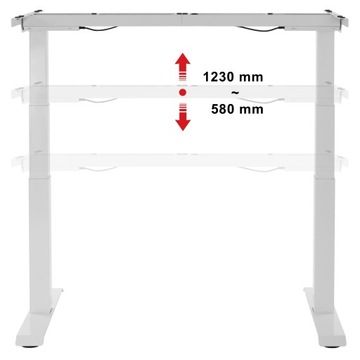 Электрический регулируемый стол 140x70см Цвета SR21