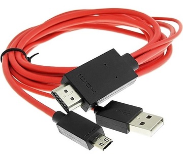 КАБЕЛЬ MHL USB-C — HDMI SAMSUNG Macbook 4K S8 S9+