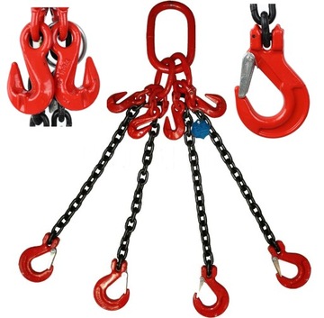 ЦЕПЬ ОДИНАРНАЯ 4С 4,25Т 4М + укорачивающие крючки