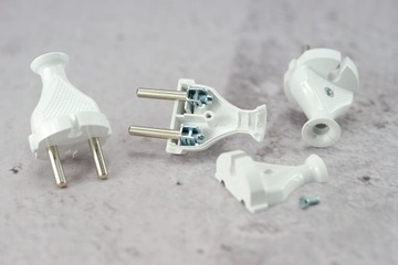 Польская вилка 230В 10А LOFT, качество ретро-дизайна