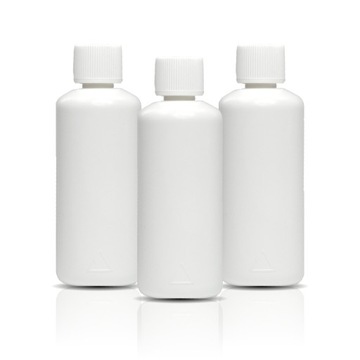 Butelka HDPE 100 ml x 3 komplet