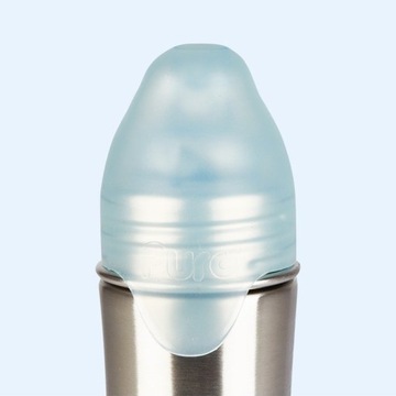 ТЕРМАЛЬНАЯ БУТЫЛКА 260 мл со сменным непроливающимся носиком из стали PURA KIKI