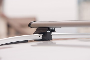 АЛЮМИНИЕВЫЙ БАГАЖНИК НА КРЫШУ на направляющих, УНИВЕРСАЛЬНЫЙ, 100 кг