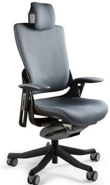 Ergonomiczny fotel obrotow biurowy Wau 2 Slategrey