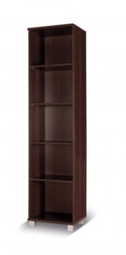 Regał słupek otwarty 50 cm kasztan wenge X12