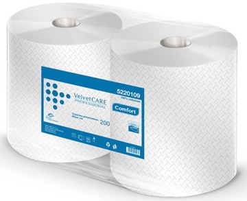 БУМАЖНОЕ ПОЛОТЕНЦЕ ДЛЯ ЧИСТКИ БАРХАТ 250м 2 шт.