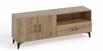 ABS-4 KOMODA SZAFKA STOLIK RTV Dąb artisan 160 cm