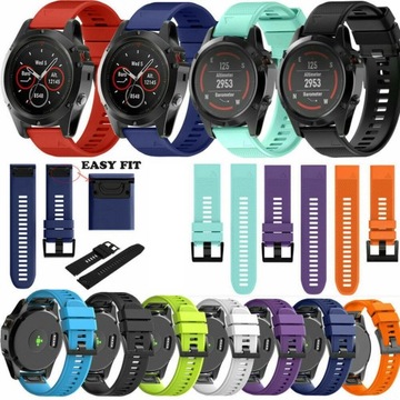 PASEK DO GARMIN FENIX 3 3HR 5X 6X QUICKFIT KOLORY