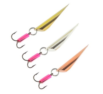 3 x BŁYSTKA PODLODOWA PERFEKT ICE WOLF 2,8 gr SGC