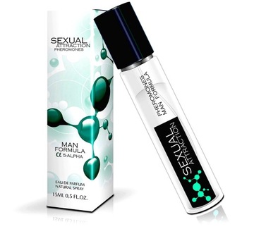 SEXUAL ATTRACTION MĘSKIE PERFUMY Z FEROMONAMI MOCNE FEROMONY FORMUŁA ALPHA