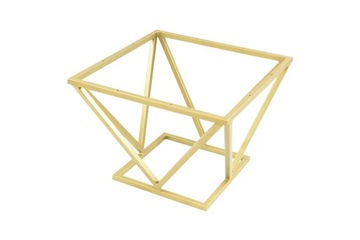Stelaż stolika 600x600 mm podstawa Loft Industrial zakończona