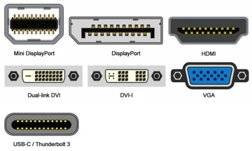Адаптер USB-C — VGA D-SUB Full HD Thunderbolt 3