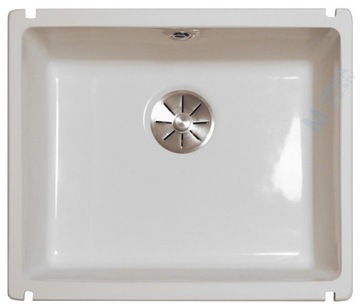 ZLEW CERAMICZNY PODWIESZANY BLANCO SUBLINE 500-U