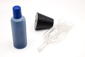 Tester szczelności uszczelki głowicy CO2 + płyn reakcyjny 60 ml + adapter 2
