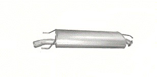Tłumik końcowy Toyota Rav 4 2,2Diesel 05-08r.