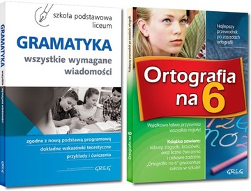 GRAMATYKA + ORTOGRAFIA NA 6 SZKOŁA PODSTAWOWA