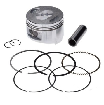 Loncin 200 ATV 4T Bashan - tłok + pierścienie, 63mm komplet