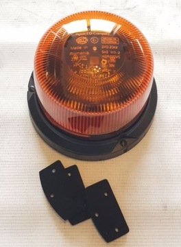 HELLA KOGUT LAMPA OSTRZEGAWCZA BŁYSKOWA LED 12/24V ROTA LED COMPACT