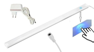 OSWIETLENIE LED PODSZAFKOWE LISTWA 1,2 M DOT. SLIM