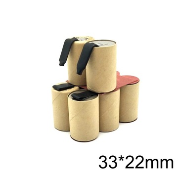 4/5SC 3.0Ah Klauke 9.6V Bateria NI MH RAM2 CD