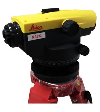 LEICA NA332 ОПТИЧЕСКИЙ УРОВЕНЬ + ШТАТИВ + ВОЛНОВАЯ ШТАНГА