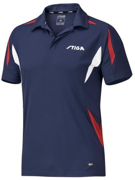 Koszulka STIGA STYLE granatowa r.XXS tenis stołowy