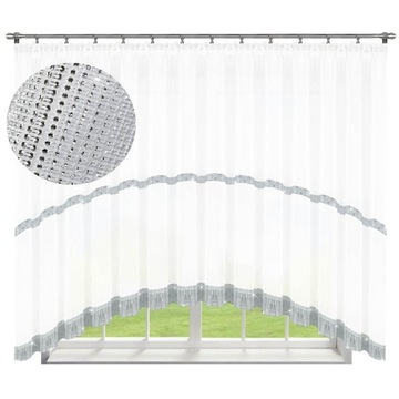 FIRANA GOTOWA WOAL 150x400 CYRKONIE ŁUK DIAMENTY