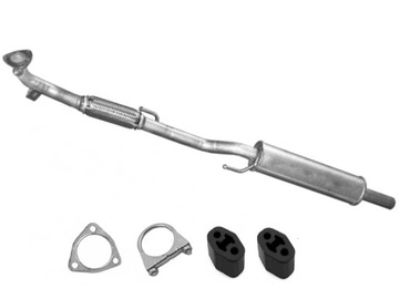 VW POLO / SEAT IBIZA / SKODA FABIA / 1.2 TŁUMIK ŁĄCZNIK ELASTYCZNY