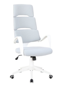 FOTEL OBROTOWY INSPIRO SZARY NOWOCZESNY DESIGN
